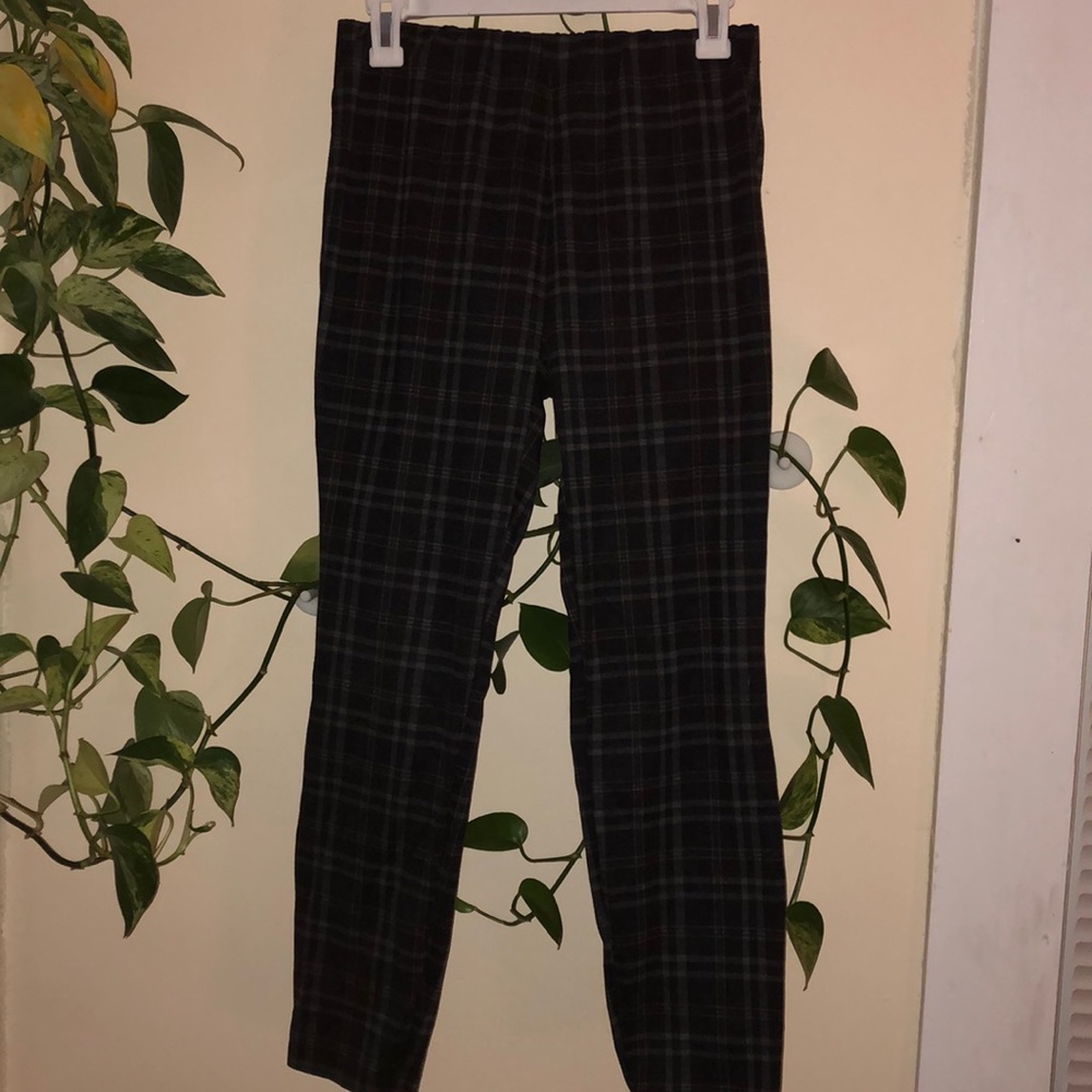 Plaid trousers